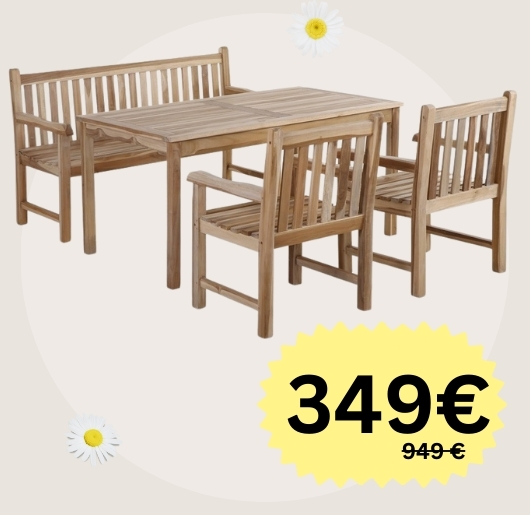 Pala Madrid Teak Garden Furniture Set